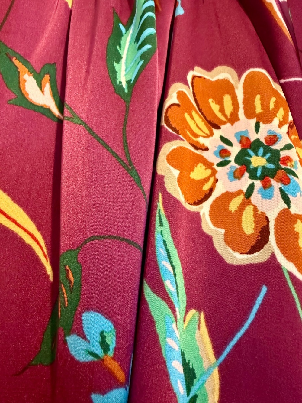 Floral bubble blouse - Picture 2 of 3